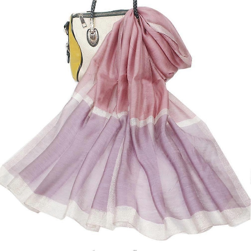 Silky Scarf Summer Shawl Sun Proof Dual Sided Wrap for Lady | Fruugo SG