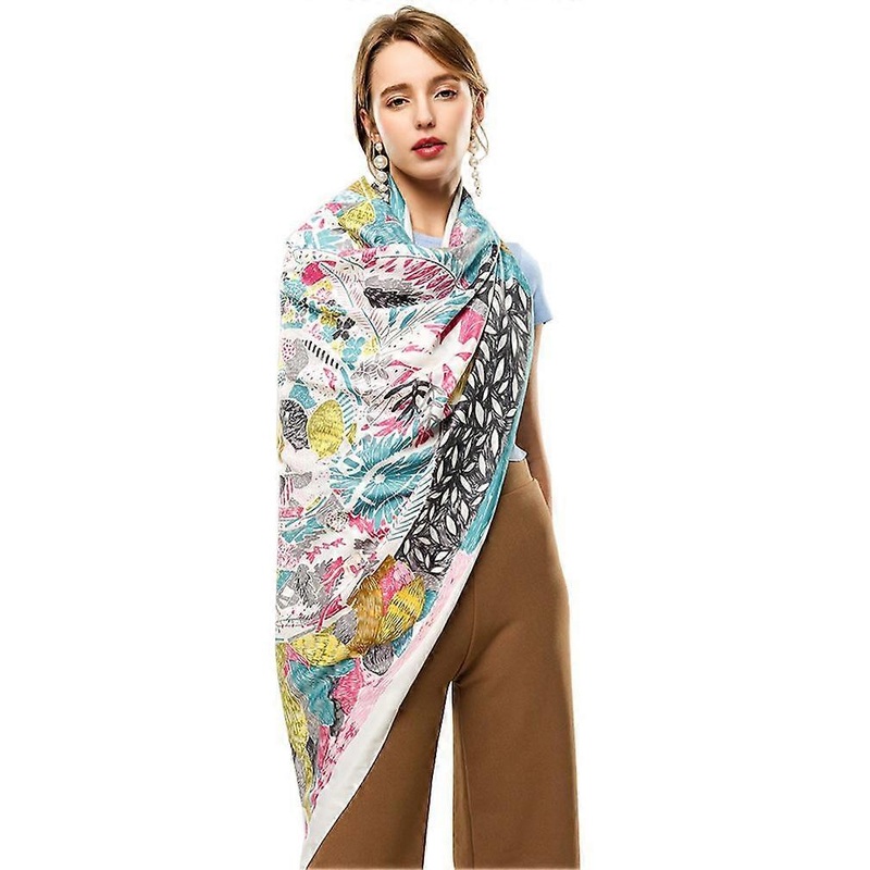 Spring And Autumn Printed Scarf Thin Wraps Fashion Polyester Scarf  for Lady | Fruugo SG