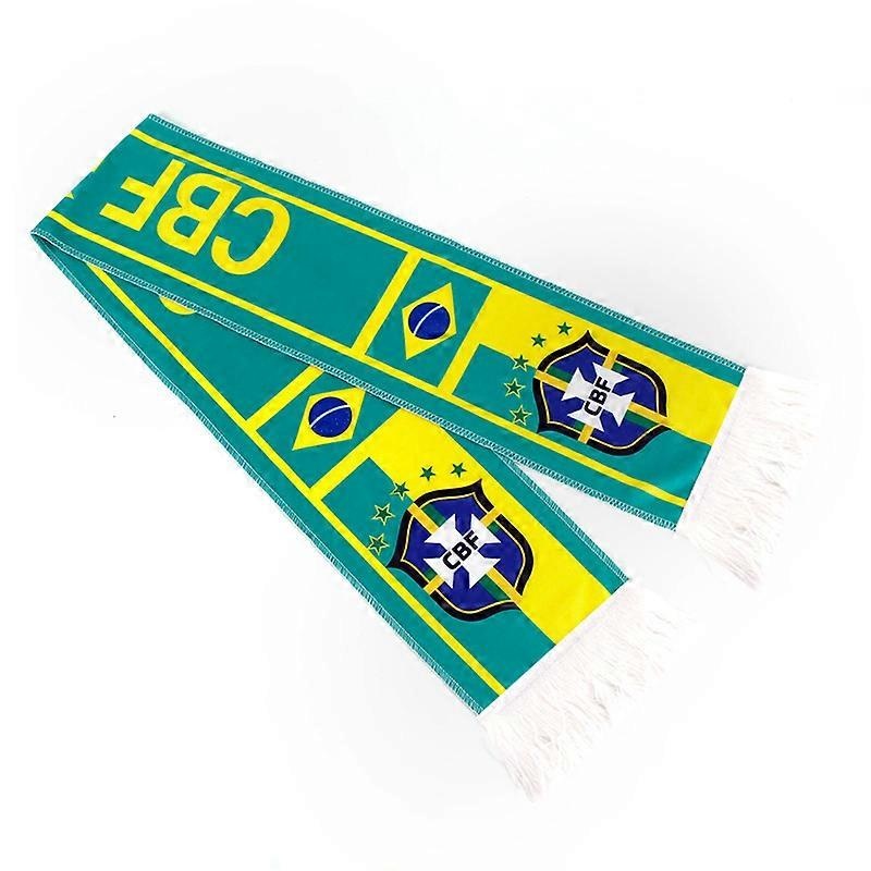 2022 World Cup Football Fan Supplies Qatar World Cup Scarf National Flag Bar Club Brazil | Fruugo SG