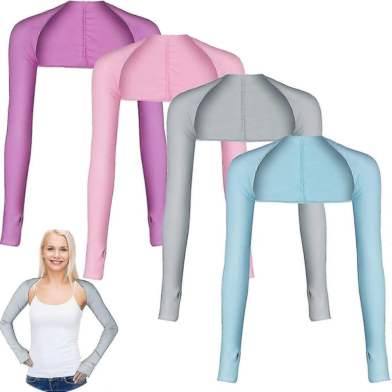 4 Pairs Cooling Shawl Arm Sleeves Sun Protection | Fruugo SG
