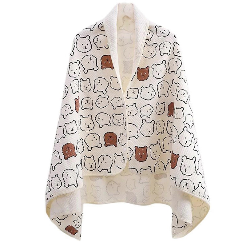 Cotton Shoulder Cover Shoulder Wrap Wearable Warm for Cold Weather for Comfortable Cotton Shawl | Fruugo SG