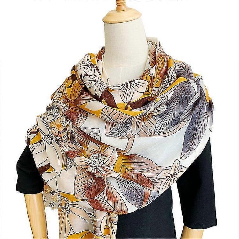 Fashion ladies floral print scarf | Fruugo SG