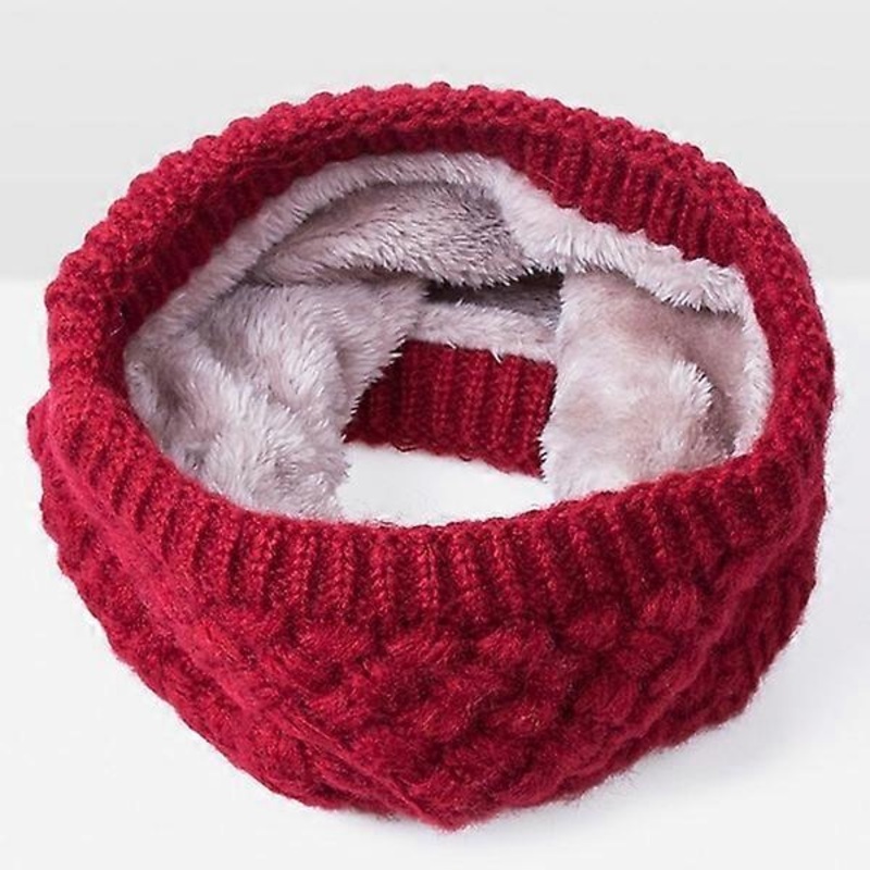 Fashion Winter Warm Scarf Women Men Knitted Collar Scarf Thickness (A) | Fruugo SG