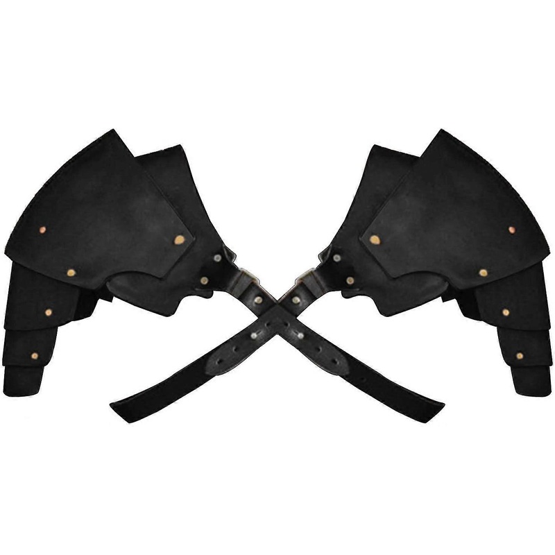 Men’s Steampunk Shoulder Armors Pu Leather Retro Medieval Shoulder Armor | Fruugo SG