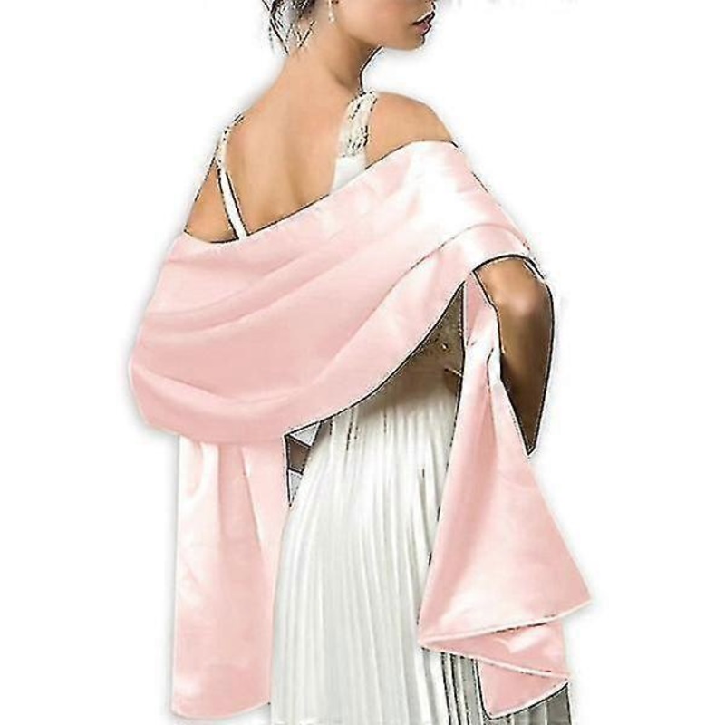Soft Satin Silk Scarve For Women | Fruugo SG