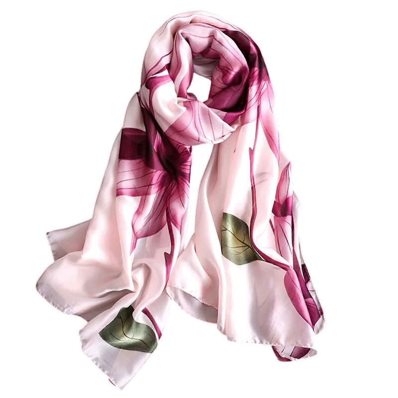 Women’s satin scarf, light and stylish women’s scarf, silk shawl, shawl: 180cm*90cm | Fruugo SG