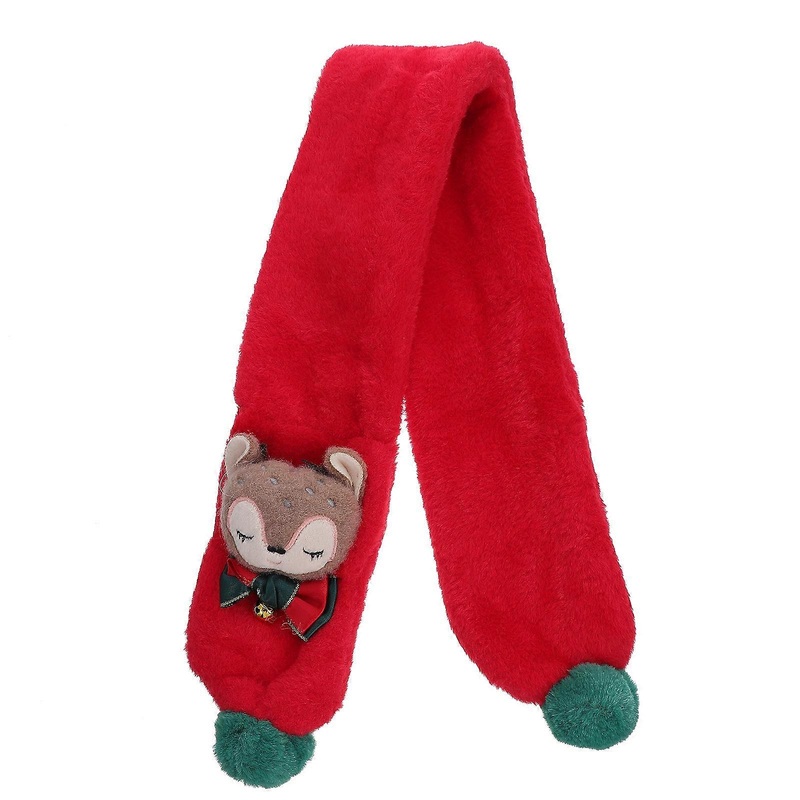 Boys Scarves Children Lovely Scarf Warmth Neck Protection Christmas Activities Red 75x10cm 1Pc | Fruugo SG