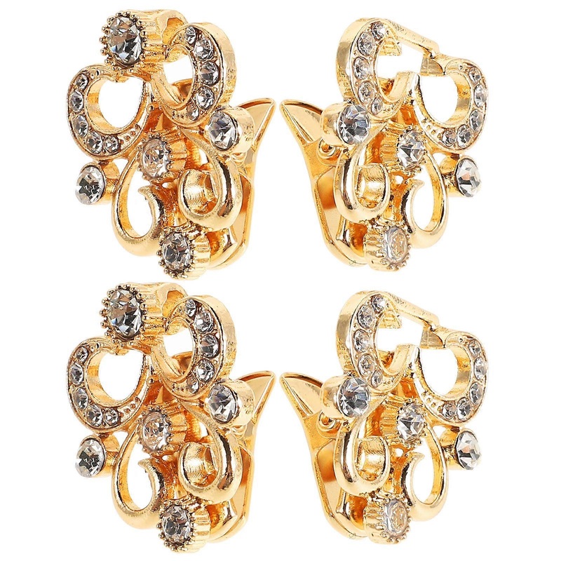 Dress Clips Back Cinch Vintage Sweater Scarf Clip Zinc Alloy Securing Shawls Golden 2Pcs | Fruugo SG