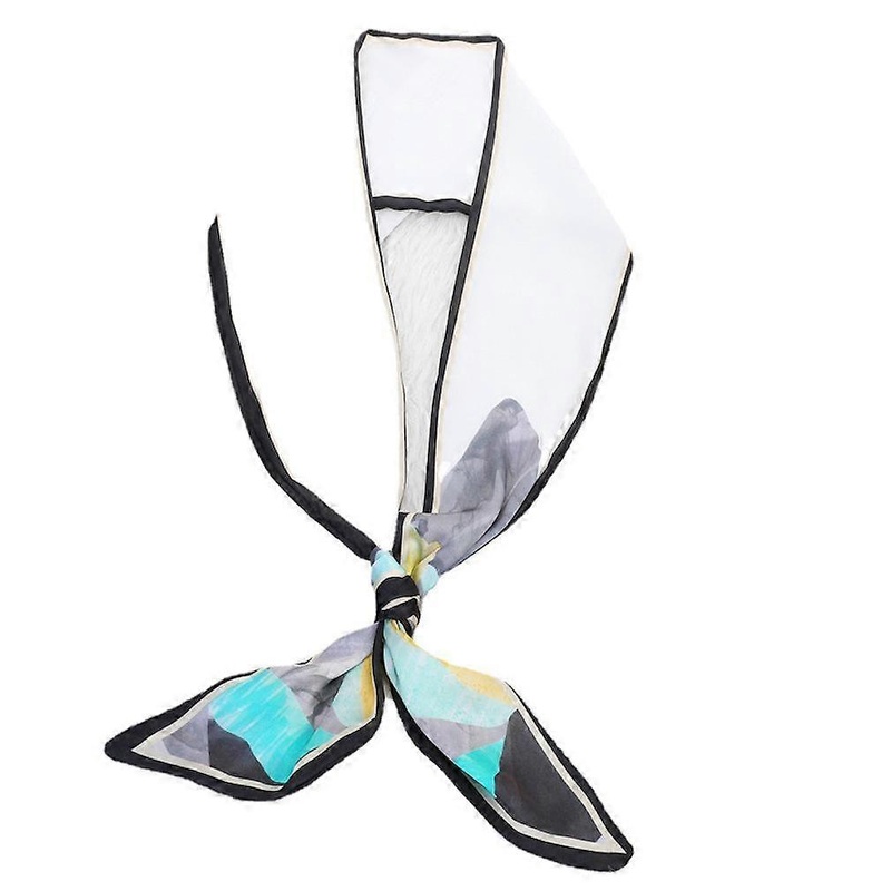 Dual Sided Scarf Silky Thin Shawl Neck Wrap Hair Suit Handbag Accessories for Lady | Fruugo SG