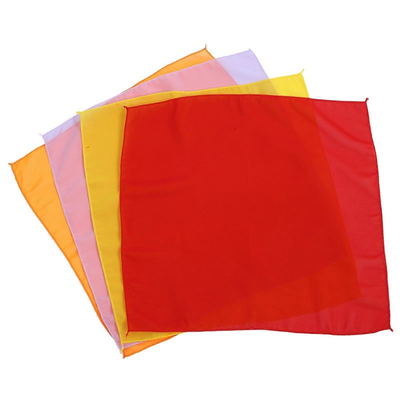Juggling Scarves 4Pcs Lightweight Scarf Props Assorted Color For Close-Range Stage Performances | Fruugo SG