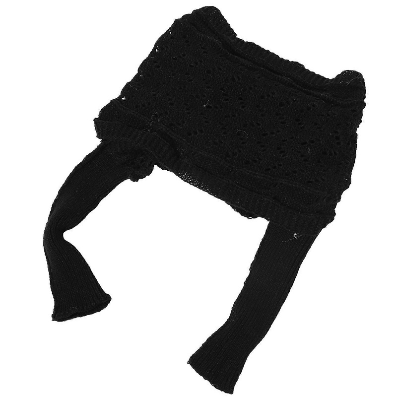 Knitted Wrap Shrugs Women Warmth Black Shawl Formal Events 1Set | Fruugo SG