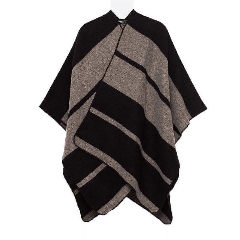 Loose Shawl Warm Cardigant Open Front Poncho for Lady | Fruugo SG