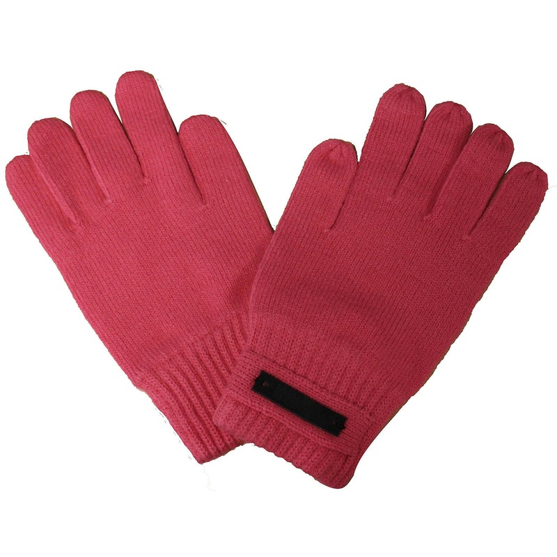 Puma Knitted Unisex Mens Womens Wooly Acrylic Shaw Gloves Pink 040661 02 A187C | Fruugo SG