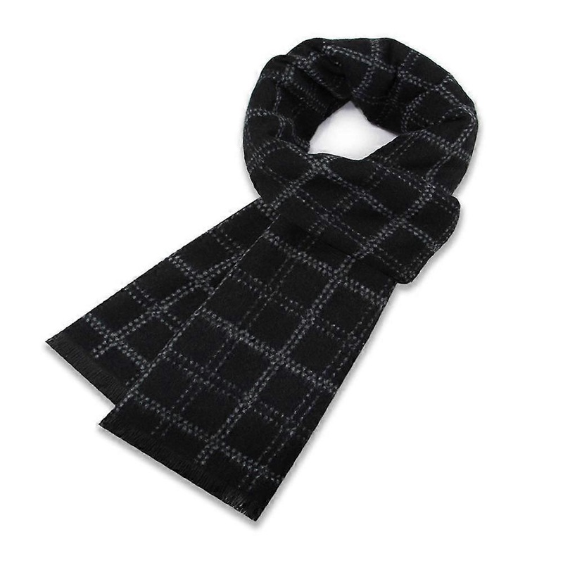 Scarf men warm scarf men winter classic modern elegant men scarf plaid winter long scarves | Fruugo SG