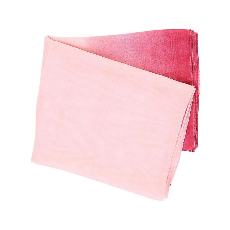 Women’s Fashion Scarves Lightweight Chiffon Shawl Pink And White 160x50cm Elegant Design Fine Texture Versatile Wearing Options 1Set | Fruugo SG