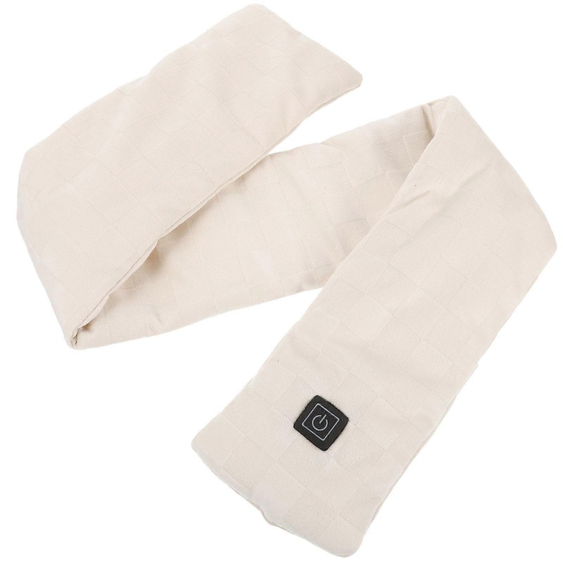 Electric Warm Neck Wrap Scarf For Winter Use 81X1Cm Beige Infrared Light Therapy 1Set | Fruugo SG