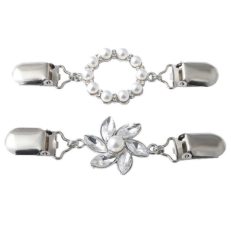 Fashion Silk Scarf Buckle Alloy Brooch Assorted Color for Decoration 2pcs | Fruugo SG