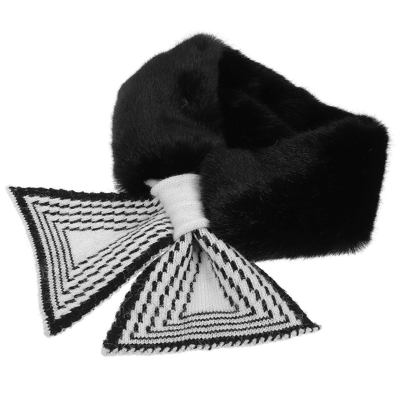 Ladies Winter Scarf Chunky Scarf Clothing Accessory Triangle Pattern 75X13X5CM Warmth 1Pack | Fruugo SG