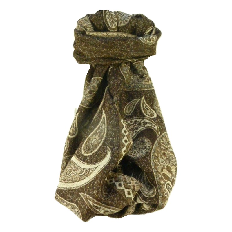 Mens Muffler Scarf 3079 Fine Pashmina Wool by Pashmina & Silk | Fruugo SG