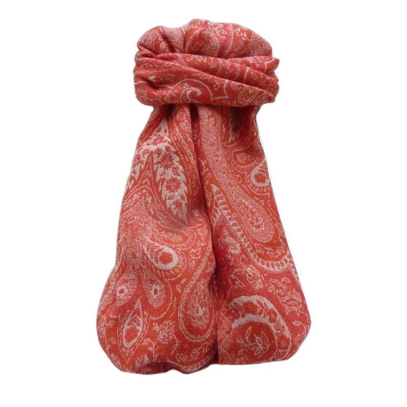 Muffler Scarf 8979 in Fine Pashmina Wool Heritage Range by Pashmina & Silk | Fruugo SG