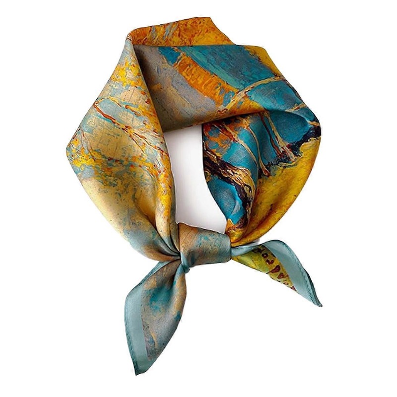 Mulberry Silk Neck Scarf, Square Scarf, Head Scarf | Fruugo SG