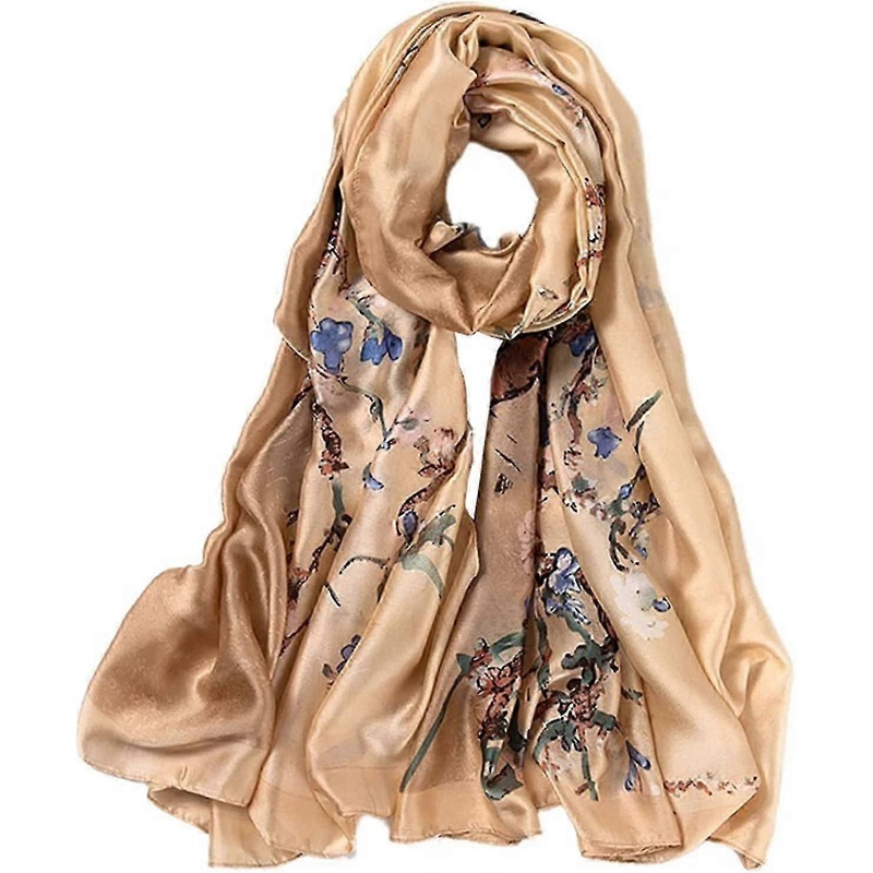 Satin Scarves for Women – Silky Designer Shawl Wrap | Fruugo SG