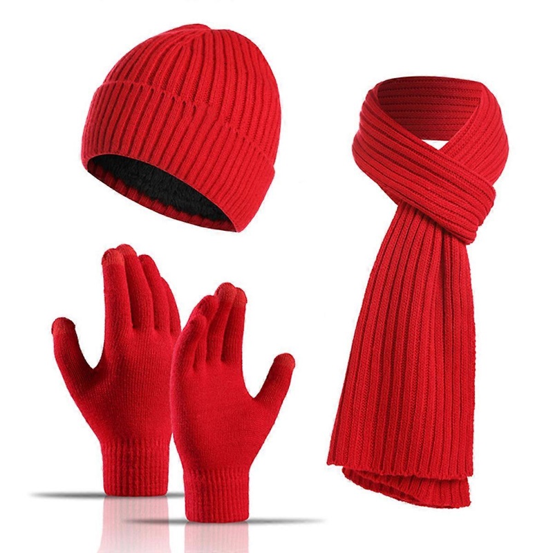 Scarf, Hat, Touchscreen Gloves, Fluffy Accessories | Fruugo SG