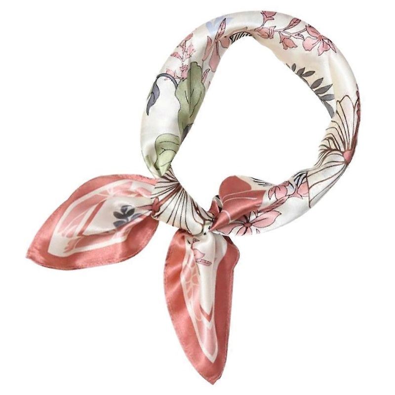 Silk Scarf Women Small Square Fashion Accessory Assorted Color Neck Kerchief 1Pc | Fruugo SG