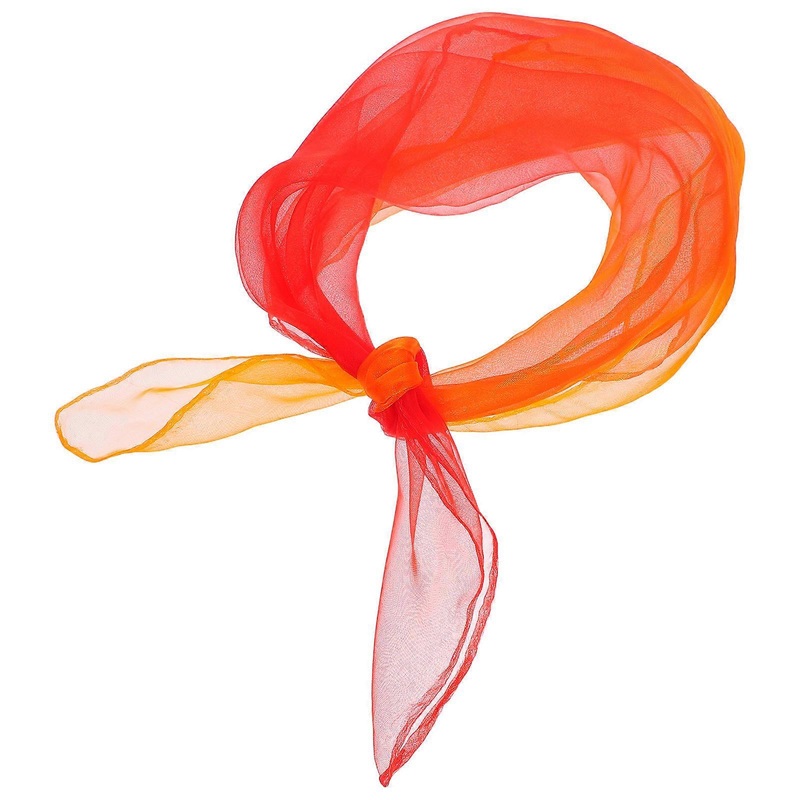 Square Juggling Silk Dance Scarves Rhythm Scarves Children Over 3 Years Old 24×24 Inches Orange Dressing Accessories 1Pcs | Fruugo SG