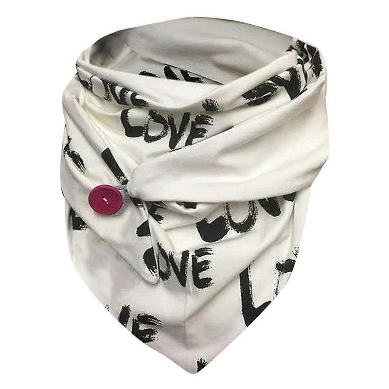 Women Men Winter Button for Triangle Scarf Contrast Color Dandelion Print Shawl Wrap Thick Faux Fleece Lining Thermal Neck Warmer Blanket Poncho  5 | Fruugo SG