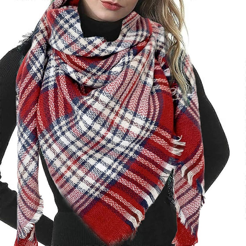Women, Warm, Blanket, Scarf, Chunky, Shawl, Cape | Fruugo SG