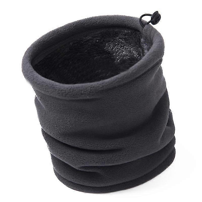 5color/Winter Soft Double Layer Fleece Thick Thermal Neck Gaiter Elastic Multifunctional Scarf | Fruugo SG