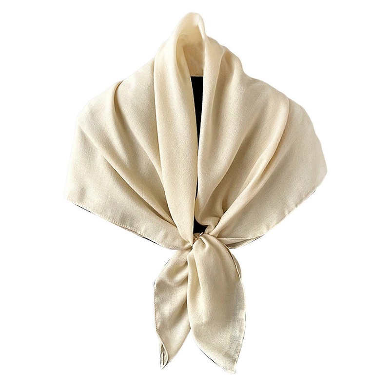 Faux Silk Scarf Solid Color Thin Women Shawl Lightweight Beach Long Scarf Wrap Daily Wear Bag | Fruugo SG