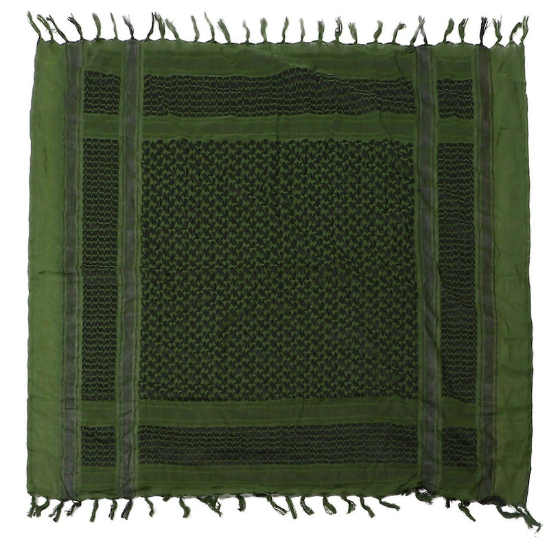 Scarf Head Wrap Breathable Kerchief Comfortable Shawl Green with Tassels for Fall Winter | Fruugo SG