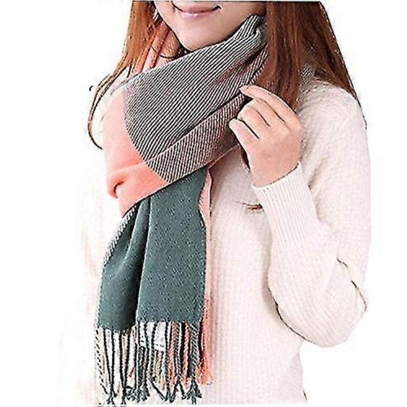 Shawl Ladies Scarves And  Winter Ladies Scarf  Blanket Scarf For Women Tartan Scarf | Fruugo SG