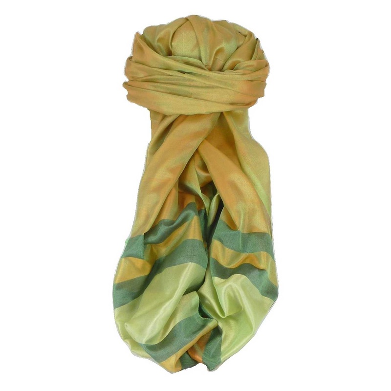Varanasi Border Prime Silk Long Scarf Heritage Rajagopal 261 by Pashmina & Silk | Fruugo SG