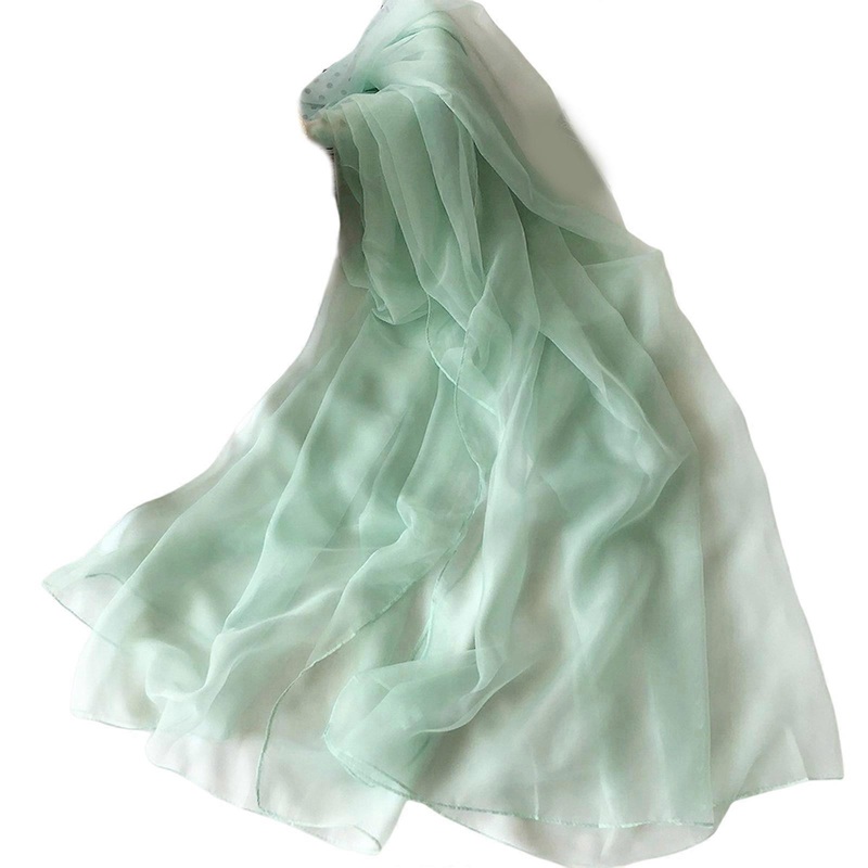 Women Summer Scarf Sun Protection Shawl Large Long Lightweight Beach Shawl Beach Scarf Cover Up Solid Color Scarves  light green | Fruugo SG