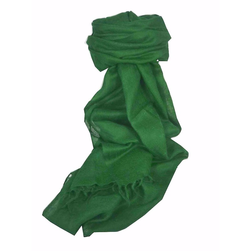 Angora Loose Weave Pashmina Green by Pashmina & Silk | Fruugo SG