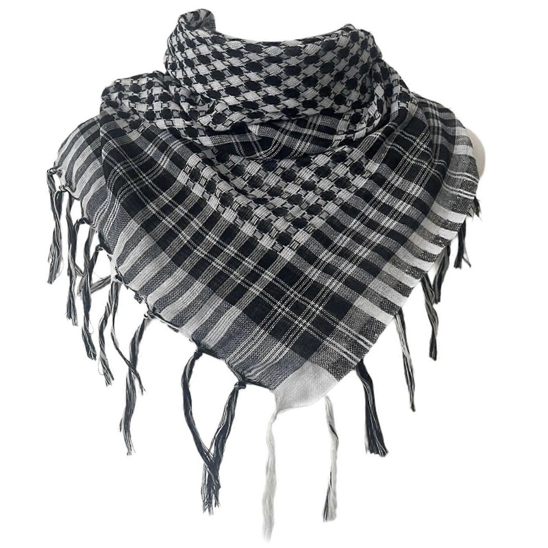 Arab Scarf Kerchief Sunproof Woman Breathable Kerchief Scarf Outdoor Middle East Headscarf Multi Purpose Headscarf  Black | Fruugo SG