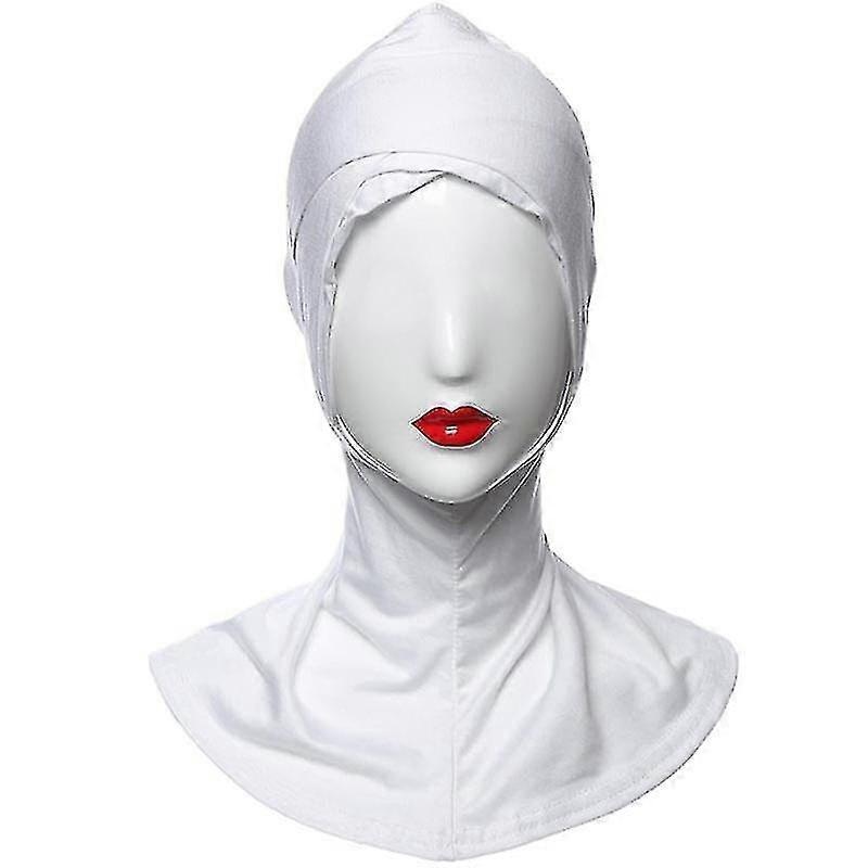 Hmwy-muslim Under Scarf Hat Women Islamic Bonnet Ninja Hijab Neck Cover Headscarf Cap Headwear | Fruugo SG