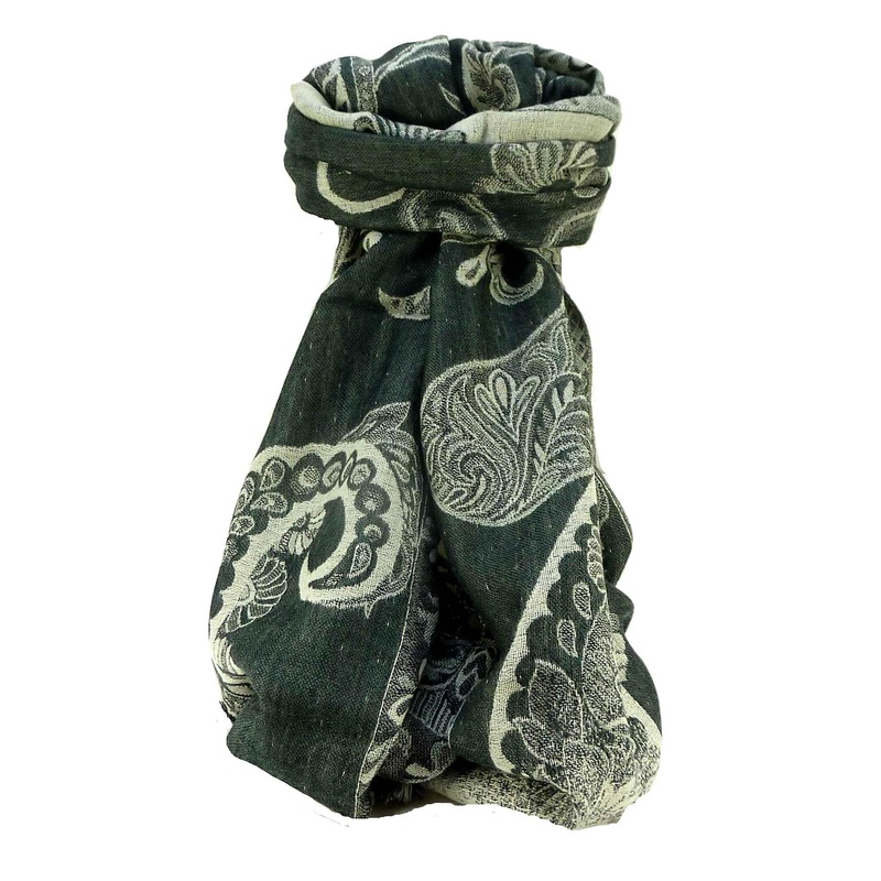 Mens Muffler Scarf 1419 Fine Pashmina Wool by Pashmina & Silk | Fruugo SG