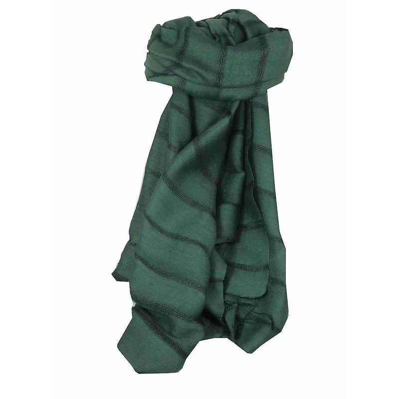 Mens Vietnamese Long Silk Scarf Hue Slate by Pashmina & Silk | Fruugo SG
