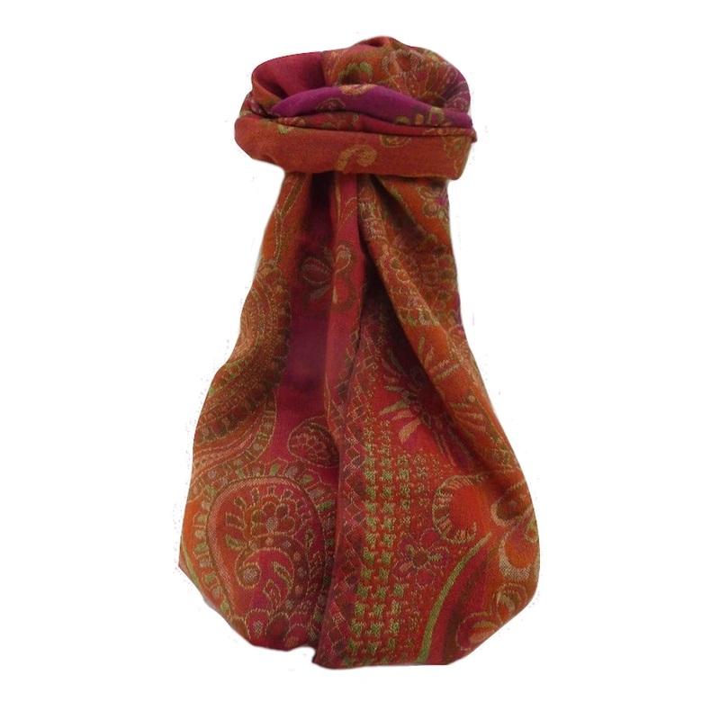 Muffler Scarf 8269in Fine Pashmina Wool Heritage Range by Pashmina & Silk | Fruugo SG