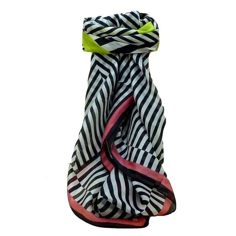 Mulberry Silk Contemporary Square Scarf Betwar Multicolor by Pashmina & Silk | Fruugo SG