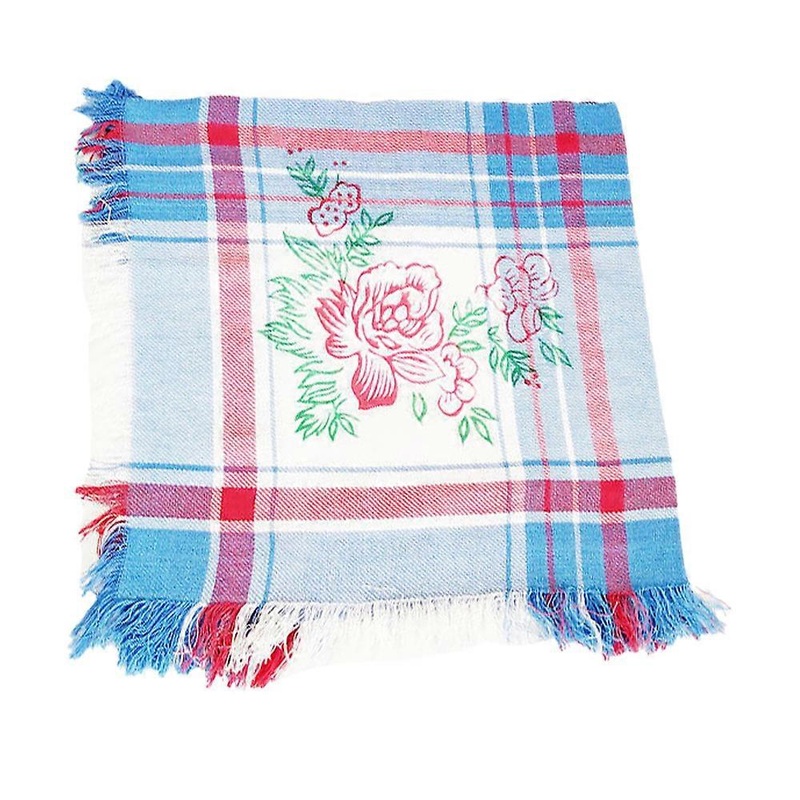 Old fashioned printed square scarf for the elderly | Fruugo SG