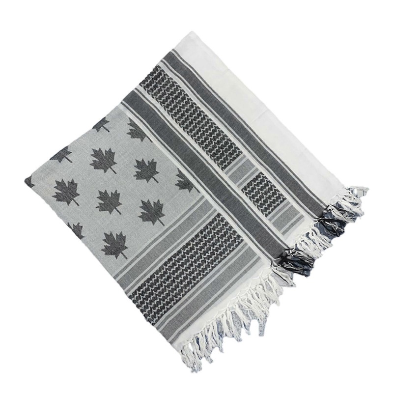 Shemagh Scarves Keffiyeh Square Scarf Black and White Arab Headscarf Multifunctional Bandana Shawl Wrap with Tassels | Fruugo SG