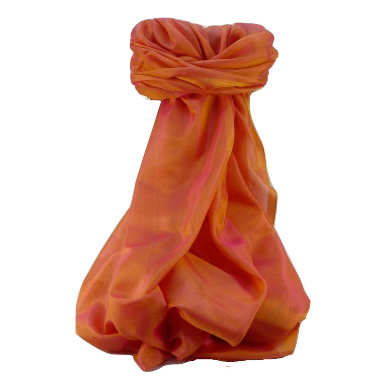 Varanasi Silk Long Scarf Heritage Range SINDHU 2 by Pashmina & Silk | Fruugo SG