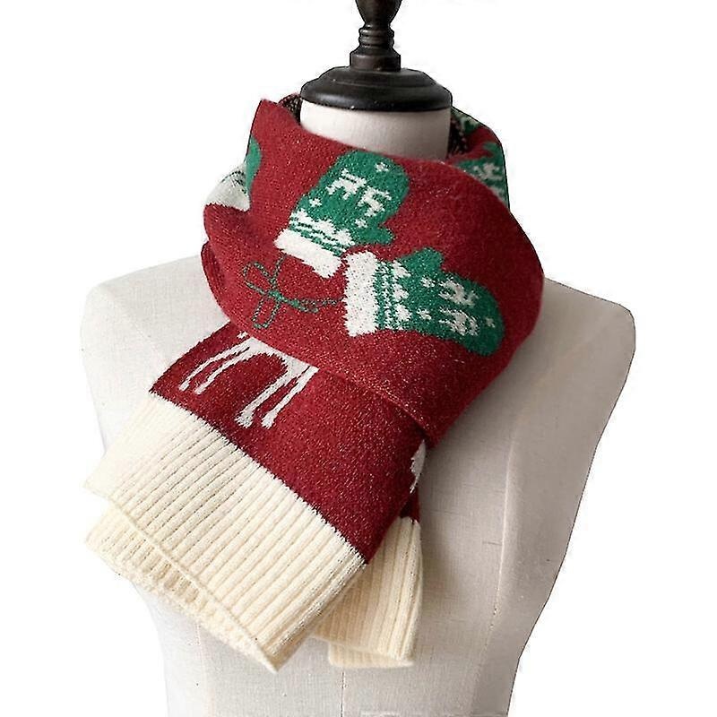 Women’s Soft Scarf Classic Tassel Plaid Winter Christmas Gift | Fruugo SG