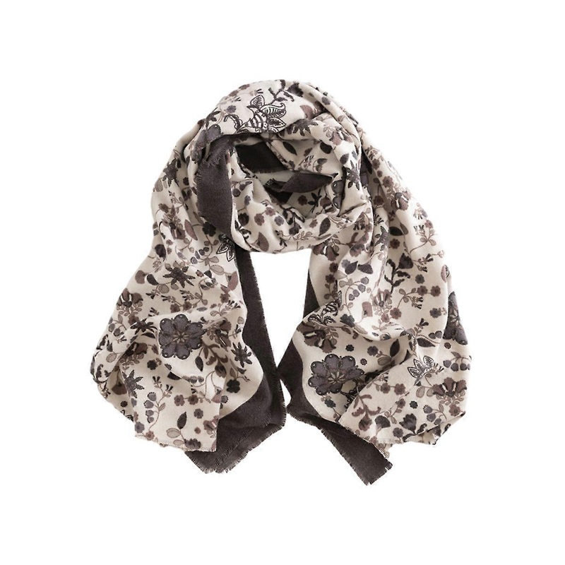 1pcs small floral scarf elegant celebrity style printed faux cashmere scarf women’s warm anti-cold scarves | Fruugo SG