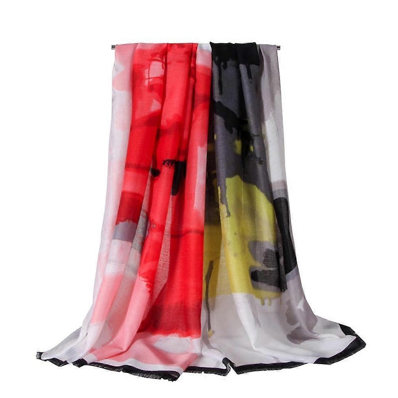 European Printed Scarf Satin Wraps Fashion Scarf for Woman | Fruugo SG